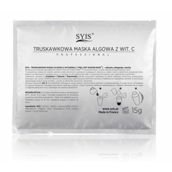 SYIS MASKA TRUSKAWKOWA SHAKER MUS ZMYWALNA 15G